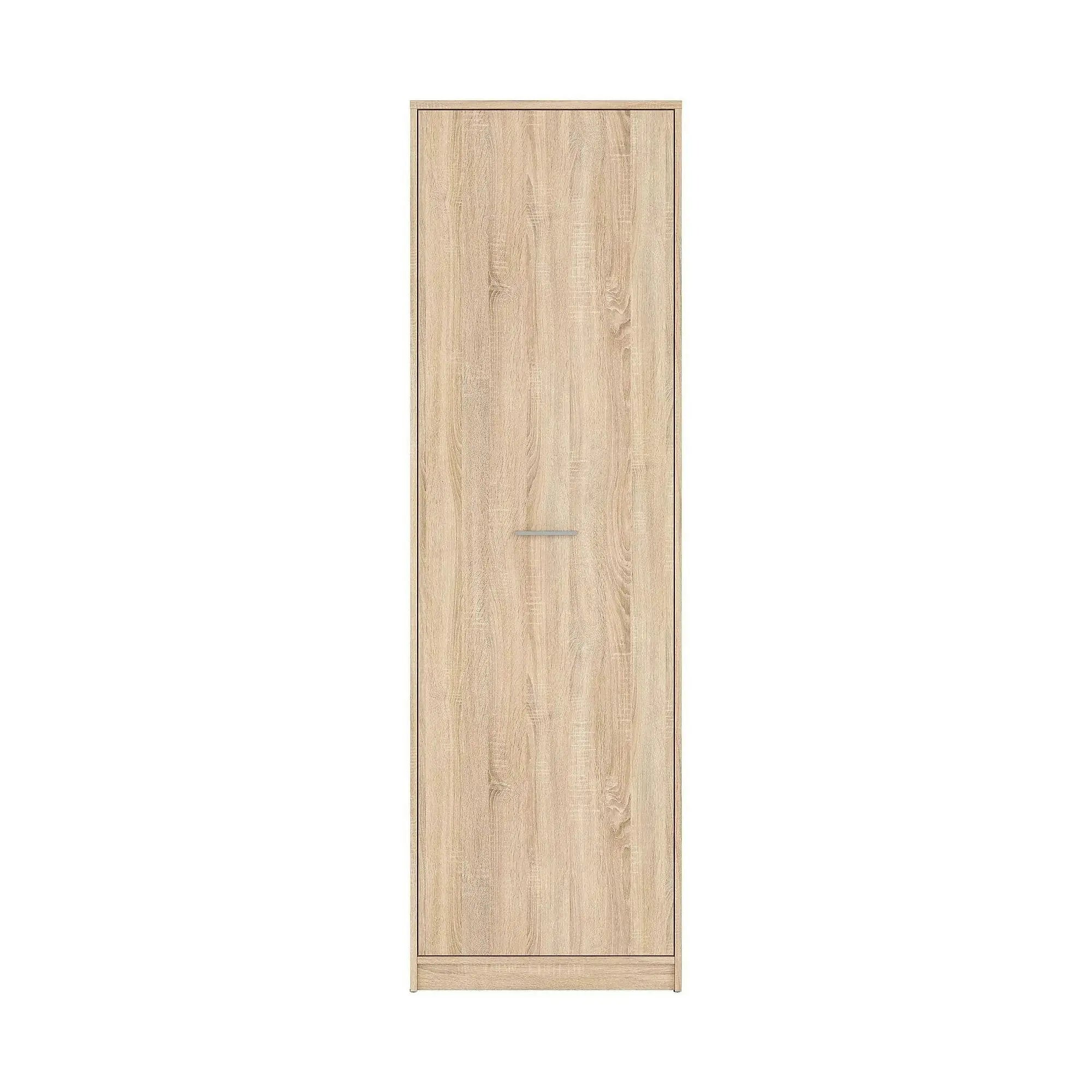 Dulap NEPO PLUS, stejar sonoma, PAL, cu o usa, 60x34x197 cm
