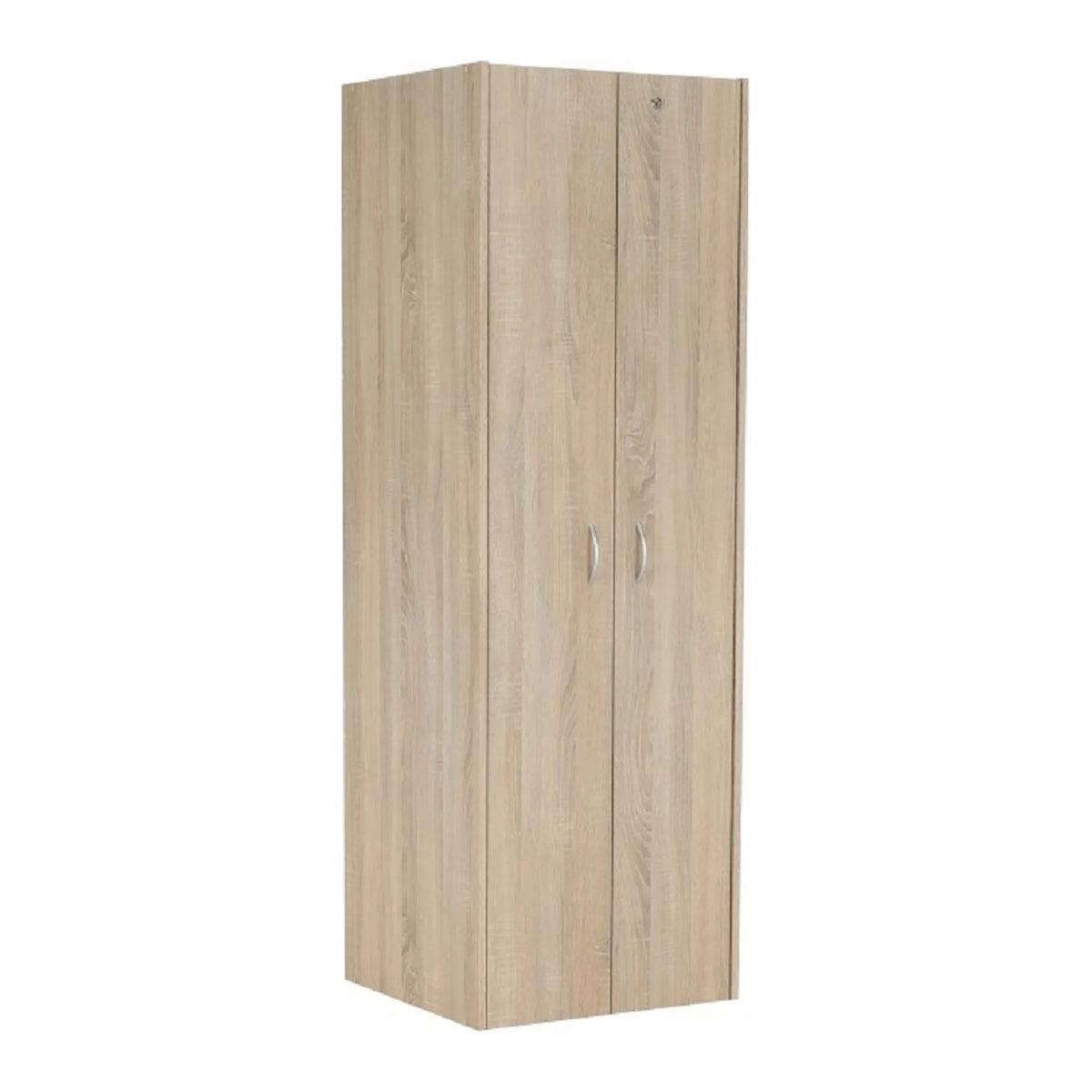 Dulap TEMPO ASISTENT NEW 005, stejar sonoma, PAL melaminat, cu 2 usi, 57x55x175 cm