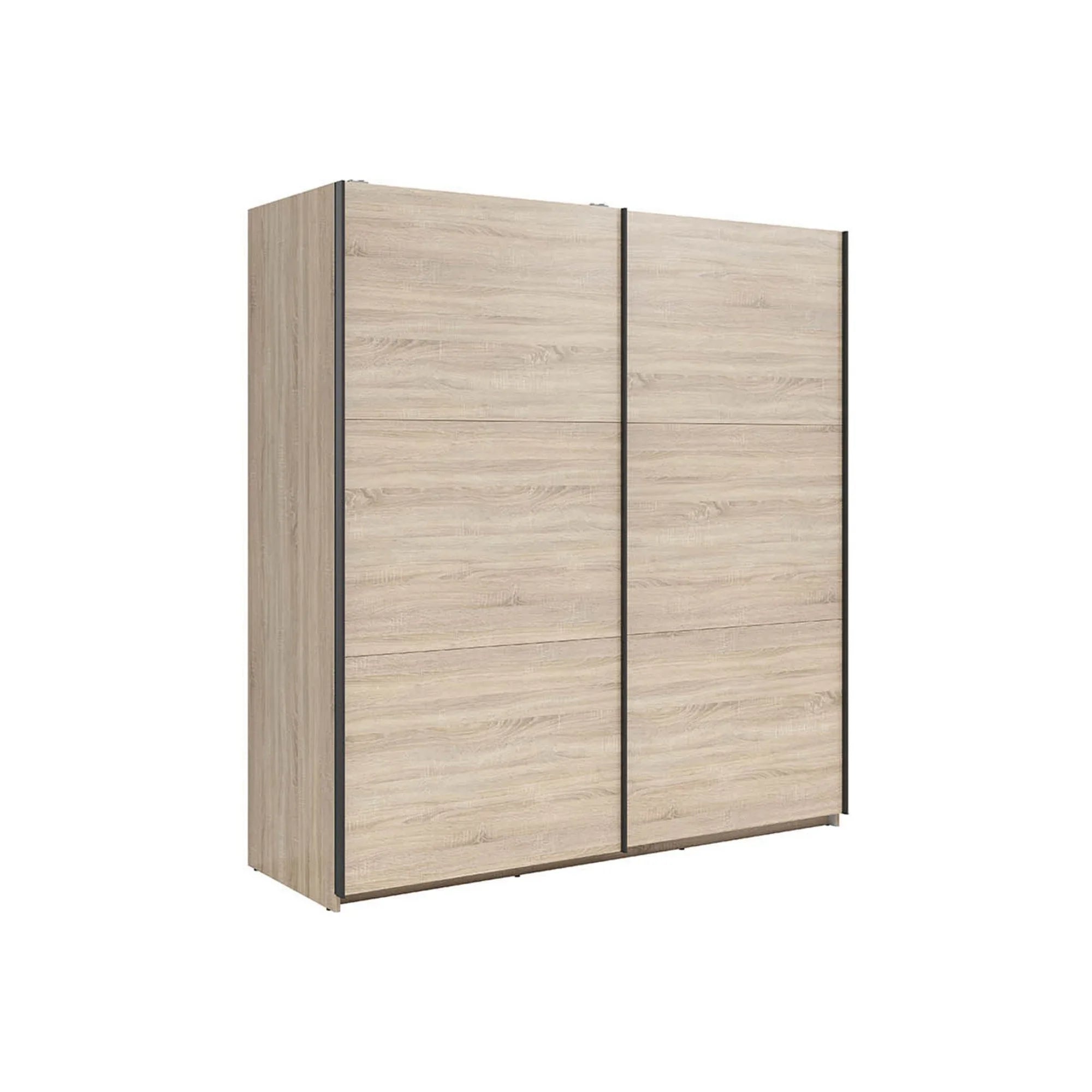 Dulap TETRIX, stejar sonoma, PAL, cu 2 usi, 183x60x196 cm