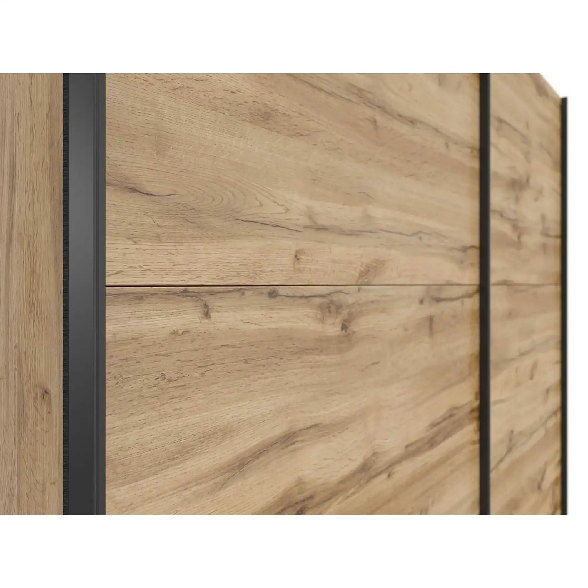 Dulap TETRIX, stejar wotan, PAL, cu 2 usi, 183x60x196 cm