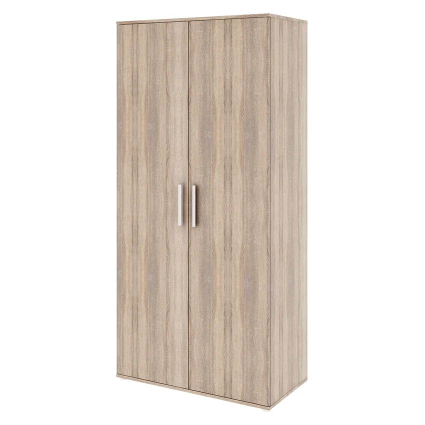 Dulap DUNAJ TIP 2, stejar sonoma, DTD laminat, cu 2 usi, 90x47x191 cm
