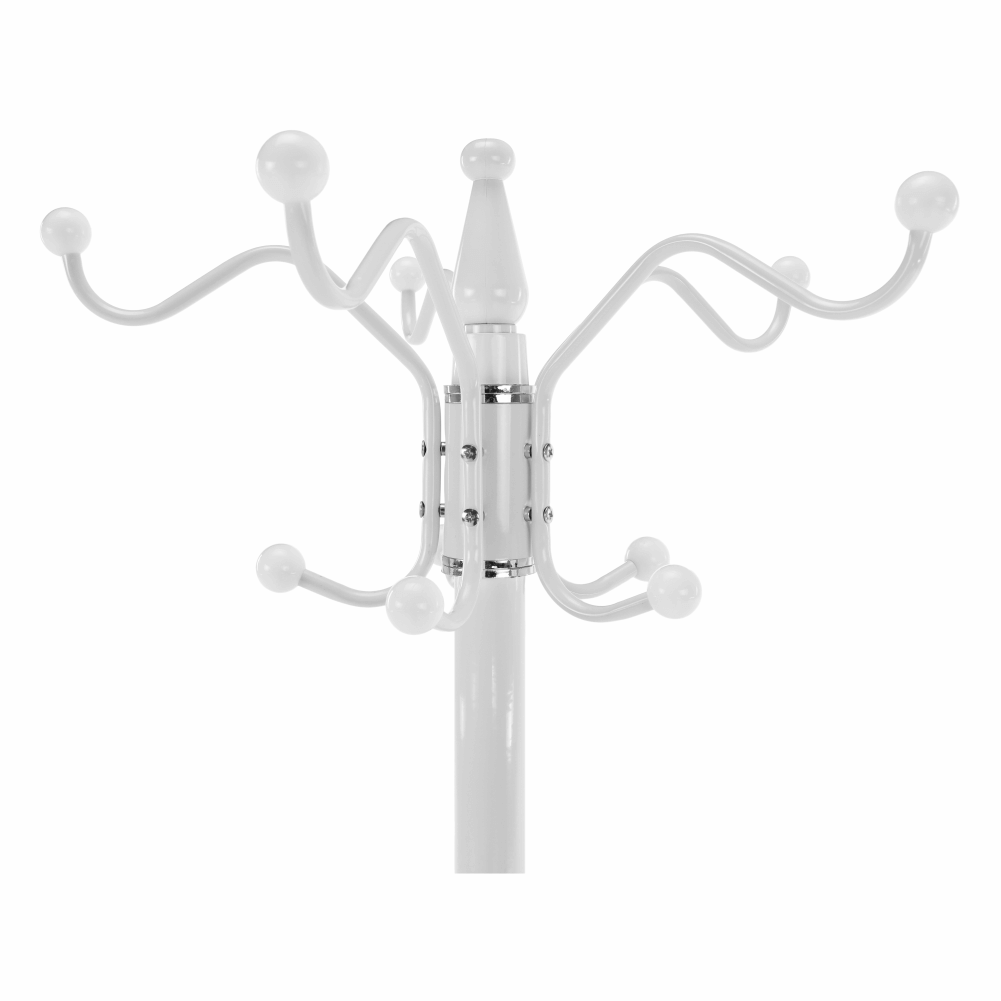 Cuier pom ELOS, alb, metal/marmura, 37x175 cm