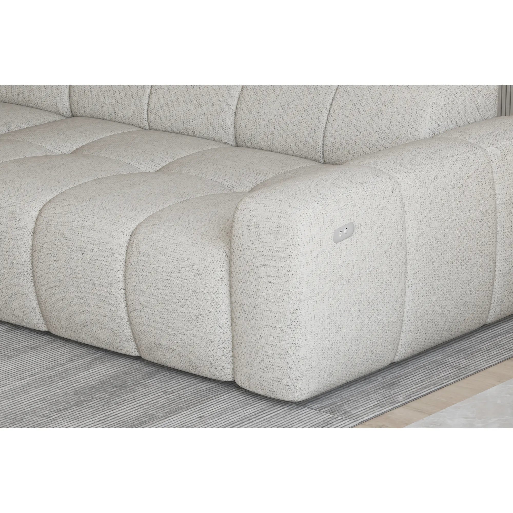 Coltar ENZO S, personalizabil materiale gama Oferta Avantaj, cu lada depozitare si reglaj electric, 282x177x107 cm