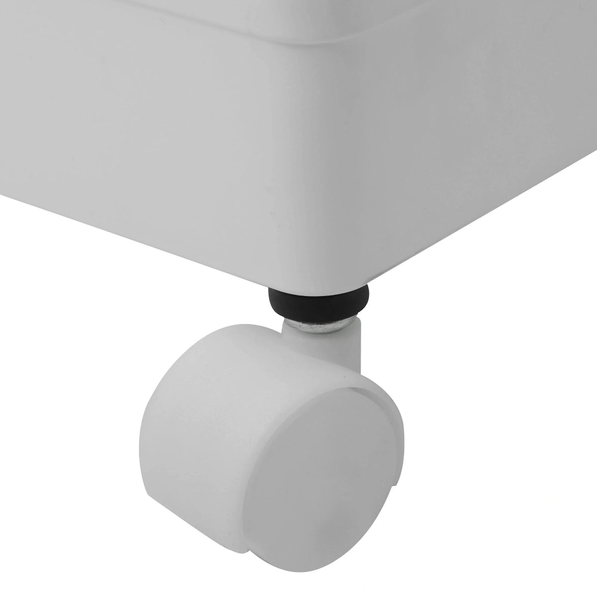 Etajera ALIOL TIP 3, alb, metal/plastic, 40x22x85 cm