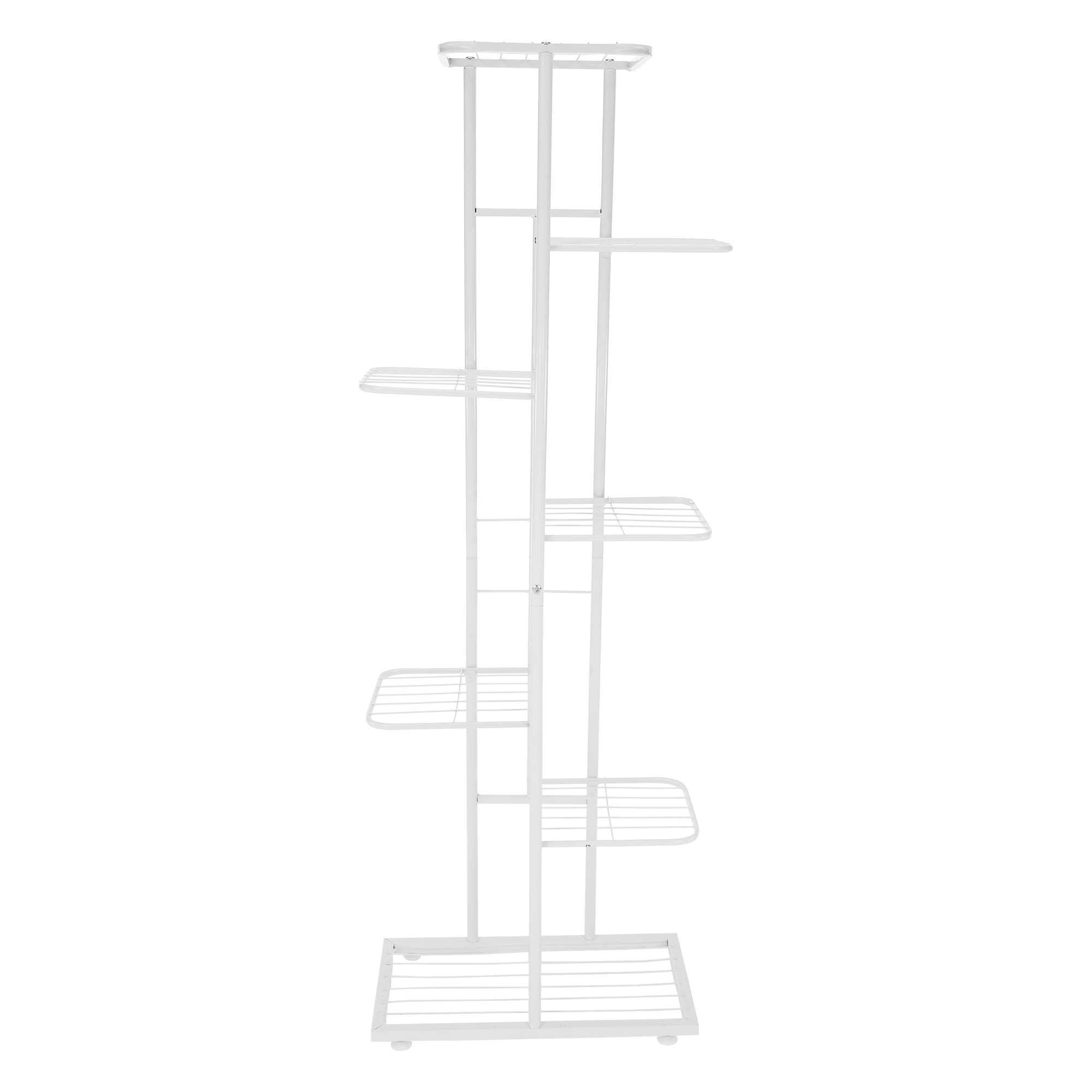 Etajera BAMIR TIP 2, alb, metal, 43x22x126 cm