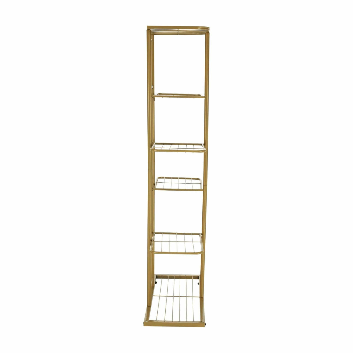 Etajera BAMIR TIP 3, auriu, metal, 44x22x108 cm