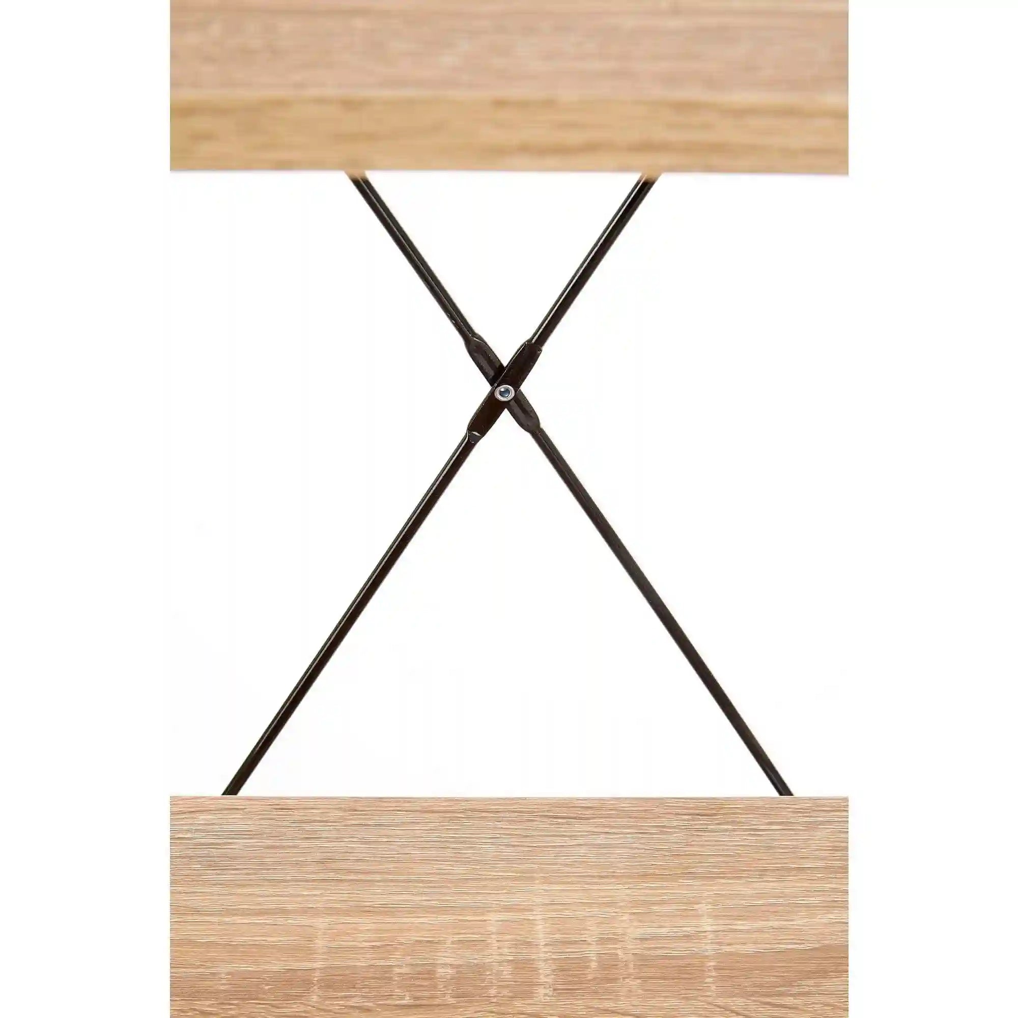 Etajera NARVIK, stejar sonoma/negru, 34x32x148 cm