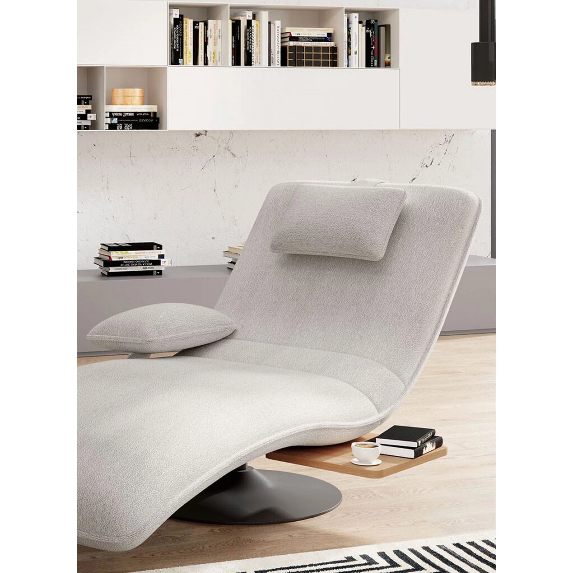 Sezlong rotativ EVO, personalizabil materiale gama Oferta Avantaj, 78x163x86 cm