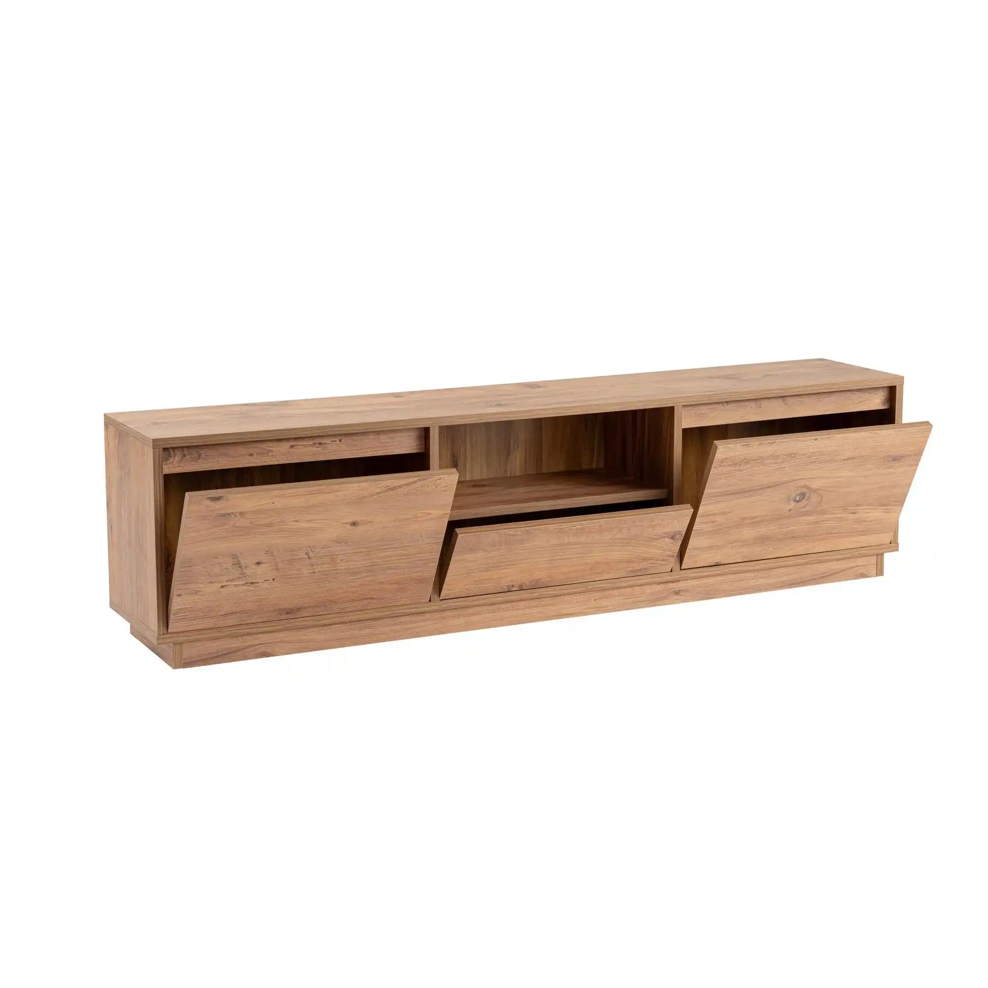 Comoda TV VANGUARD, pin, PAL, 160x30x42 cm
