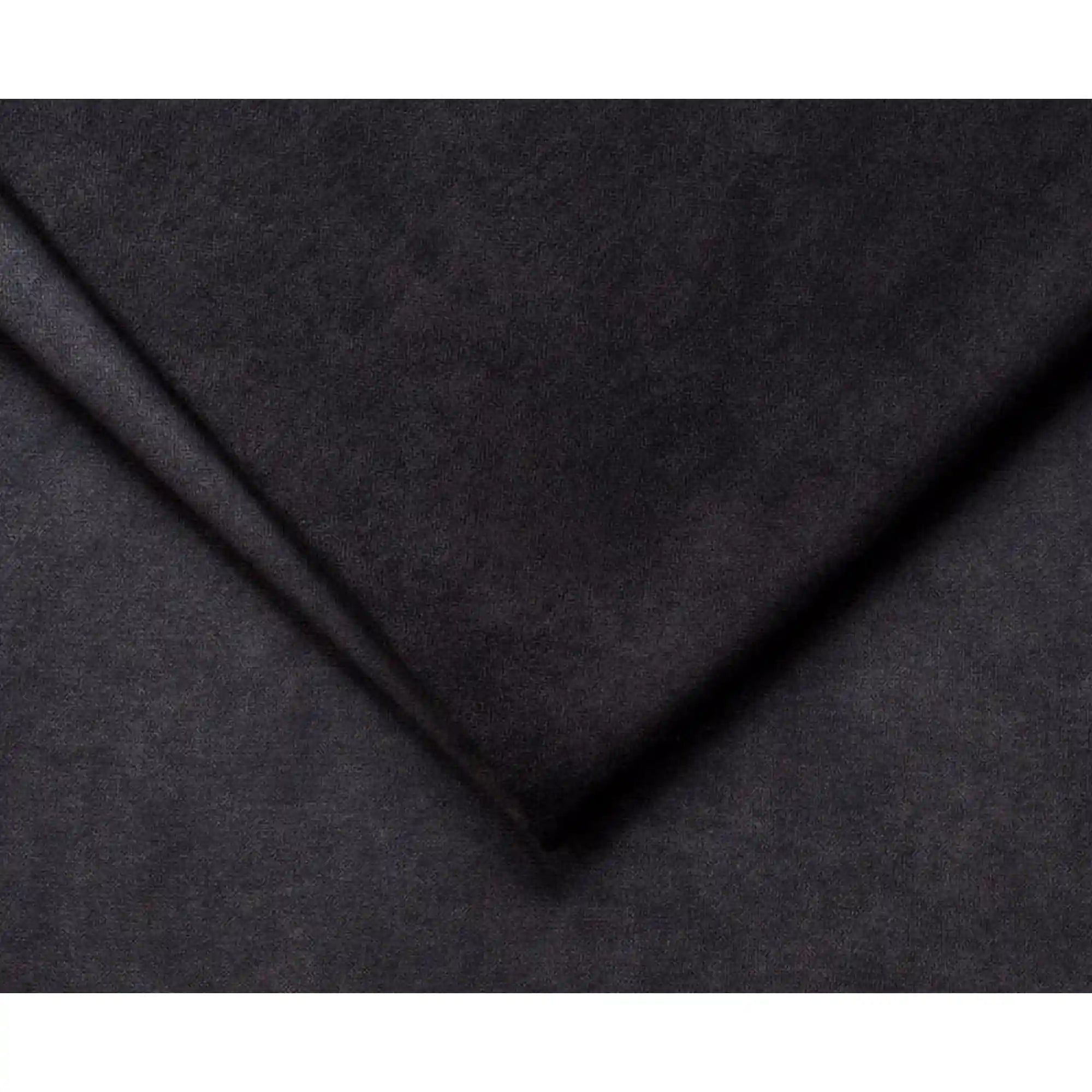 Coltar extensibil GANDI 140, sezlong dreapta, stofa catifelata maro inchis - Whisper 6, Gama Premium, cu lada depozitare si tetiere reglabile, 281x204x99 cm