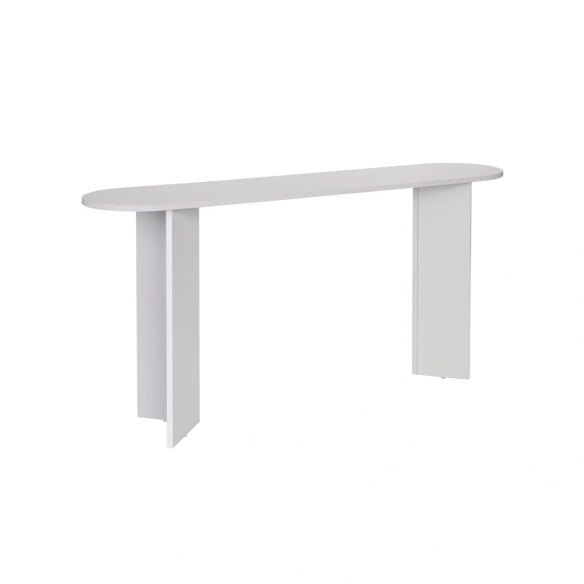 Consola SIRA, alb, PAL, 150x35x75 cm