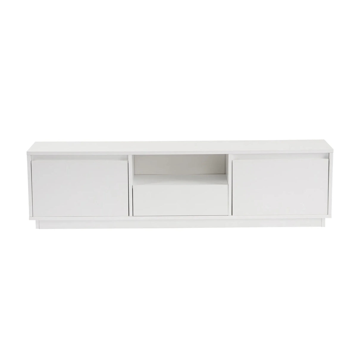Comoda TV VANGUARD, alb, PAL, 160x30x42 cm
