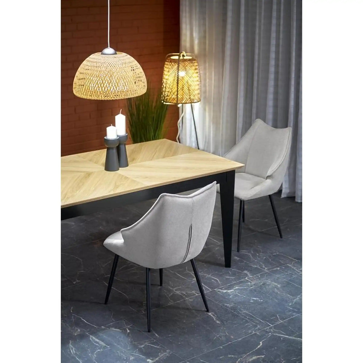 Set masa EDMONDO cu 4 scaune K543