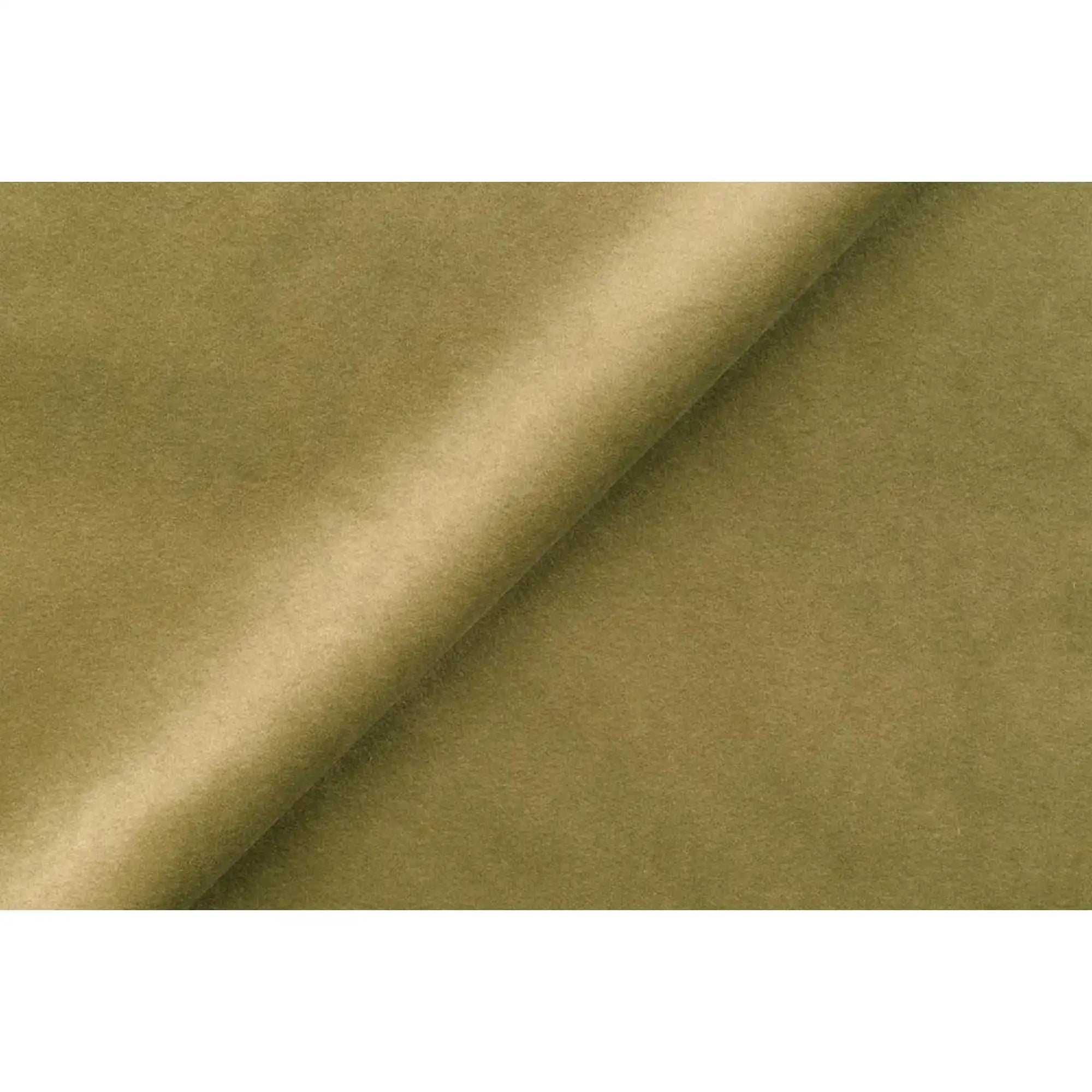 Canapea extensibila KARISA, stofa catifelata verde olive - Salvador 08, Stofa de Lux, cu lada depozitare, 246x111x93 cm