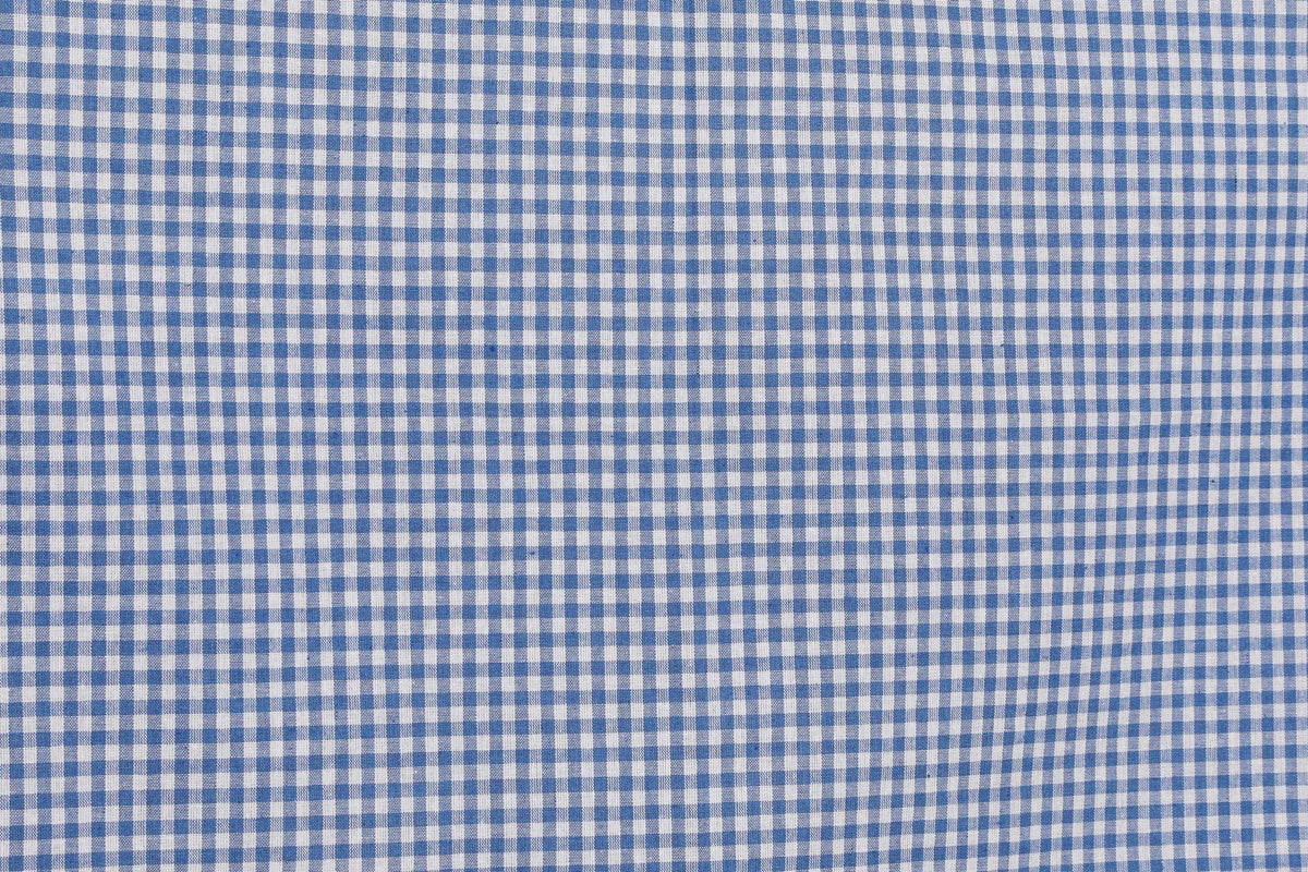 Fata de masa POTIKARELI 170, albastru/alb, bumbac, 170x170 cm