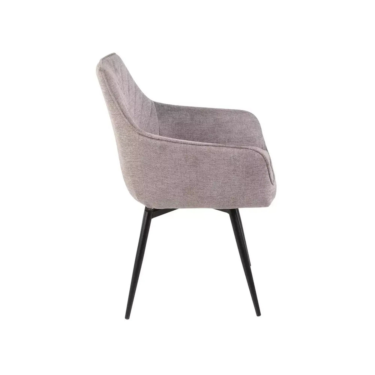 Scaun SERVIO, bej - Brego 34, stofa clasica/metal, 55x45x88 cm