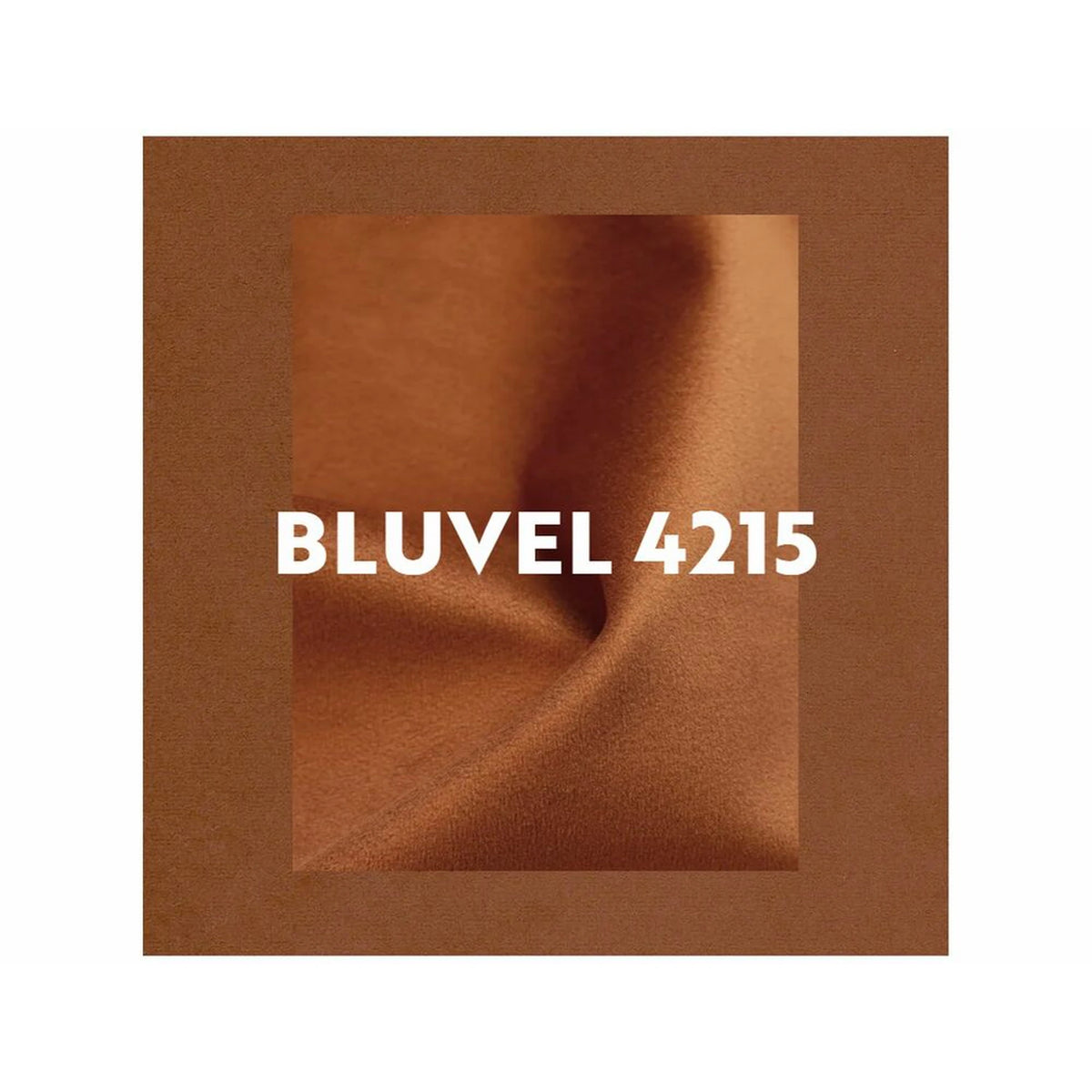 Fotoliu CARMEN, stofa catifelata caramiziu - Bluvel 4215, 72x75x99 cm