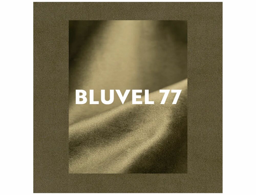 Fotoliu CARMEN, stofa catifelata verde olive - Bluvel 77, 72x75x99 cm