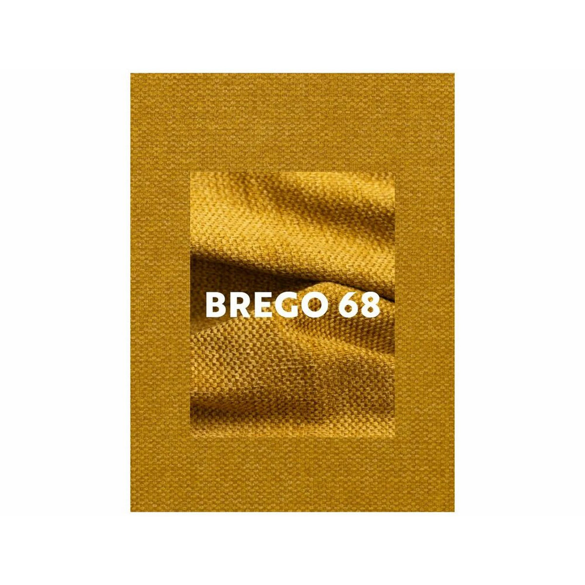 Fotoliu rotativ BRIGITTE, stofa clasica galben - Brego 68, 77x87x83 cm