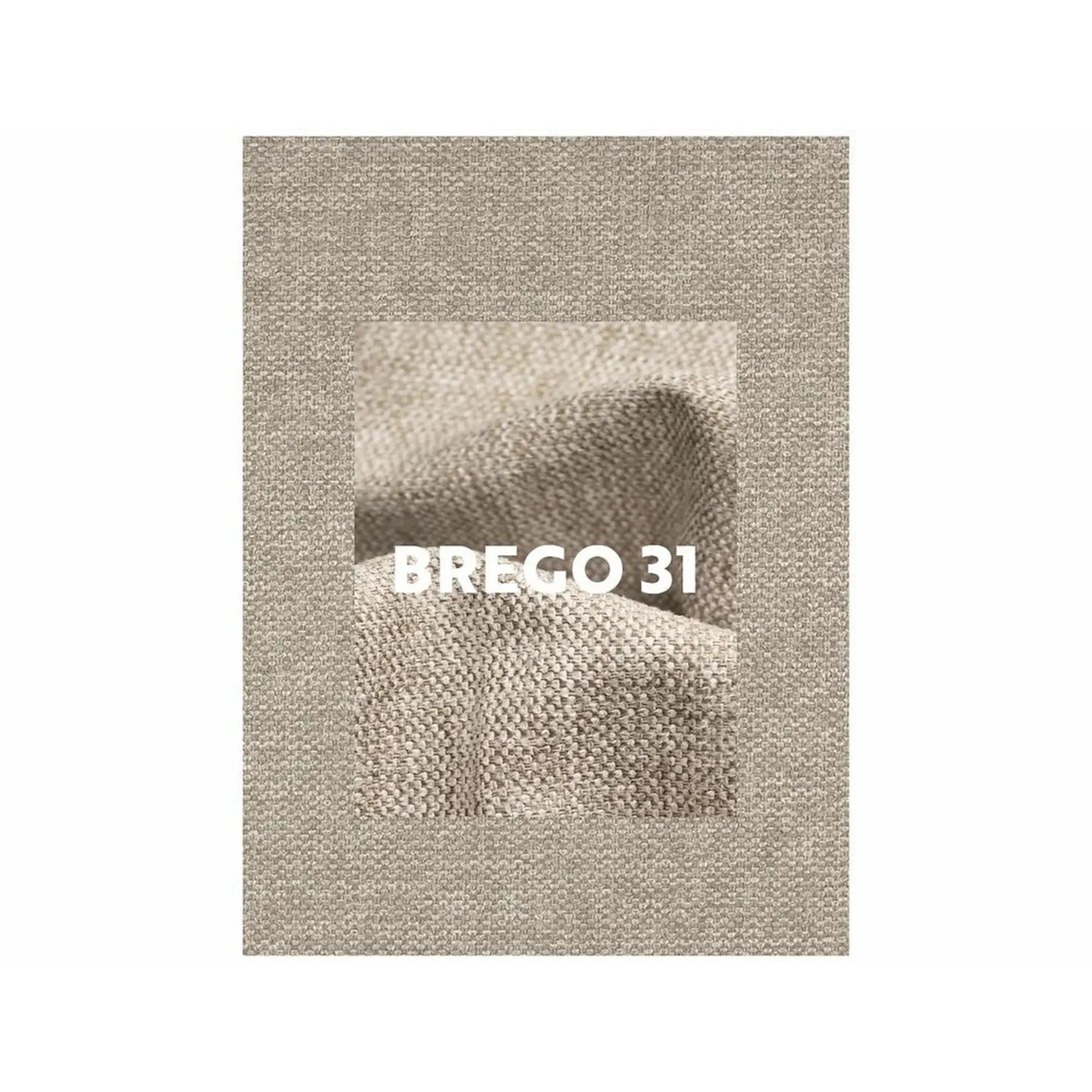 Scaun SERVIO, bej deschis - Brego 31, stofa clasica/metal, 55x58x88 cm