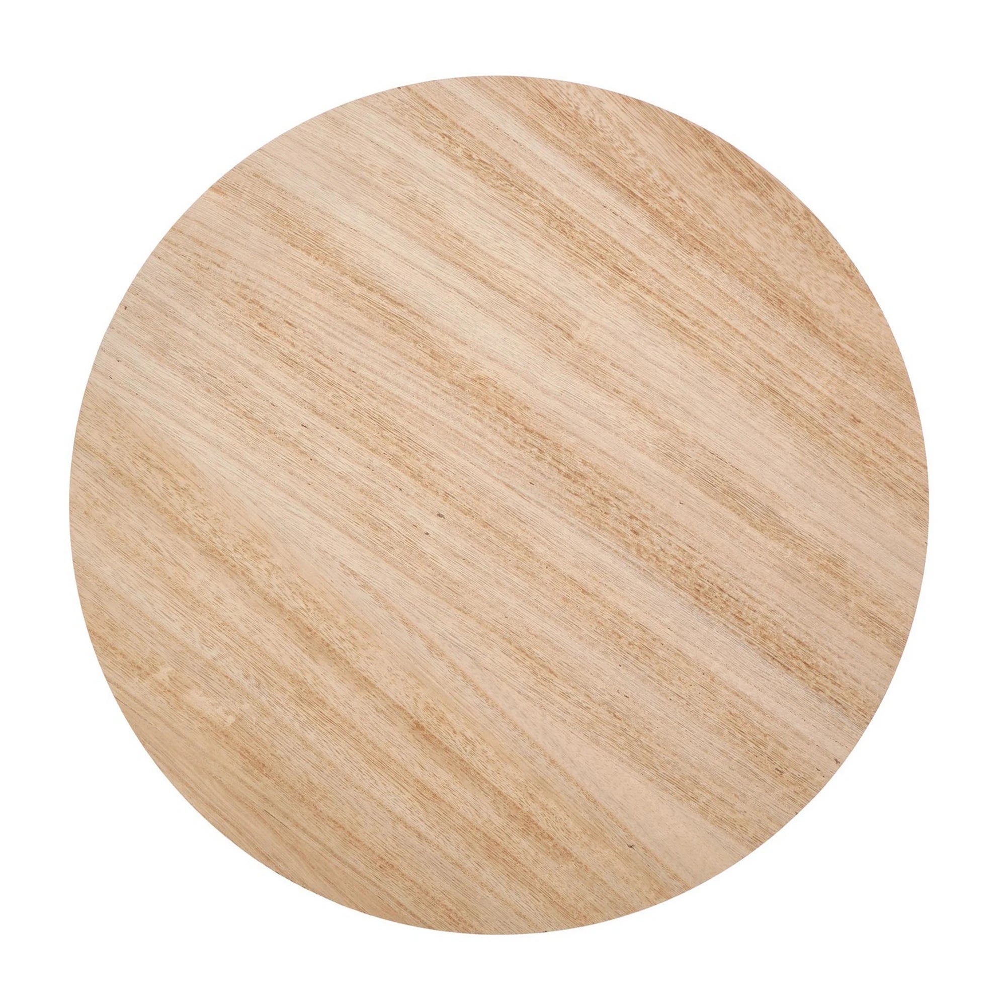 Masuta TRAFICA, stejar natural/negru, 41x41x41 cm