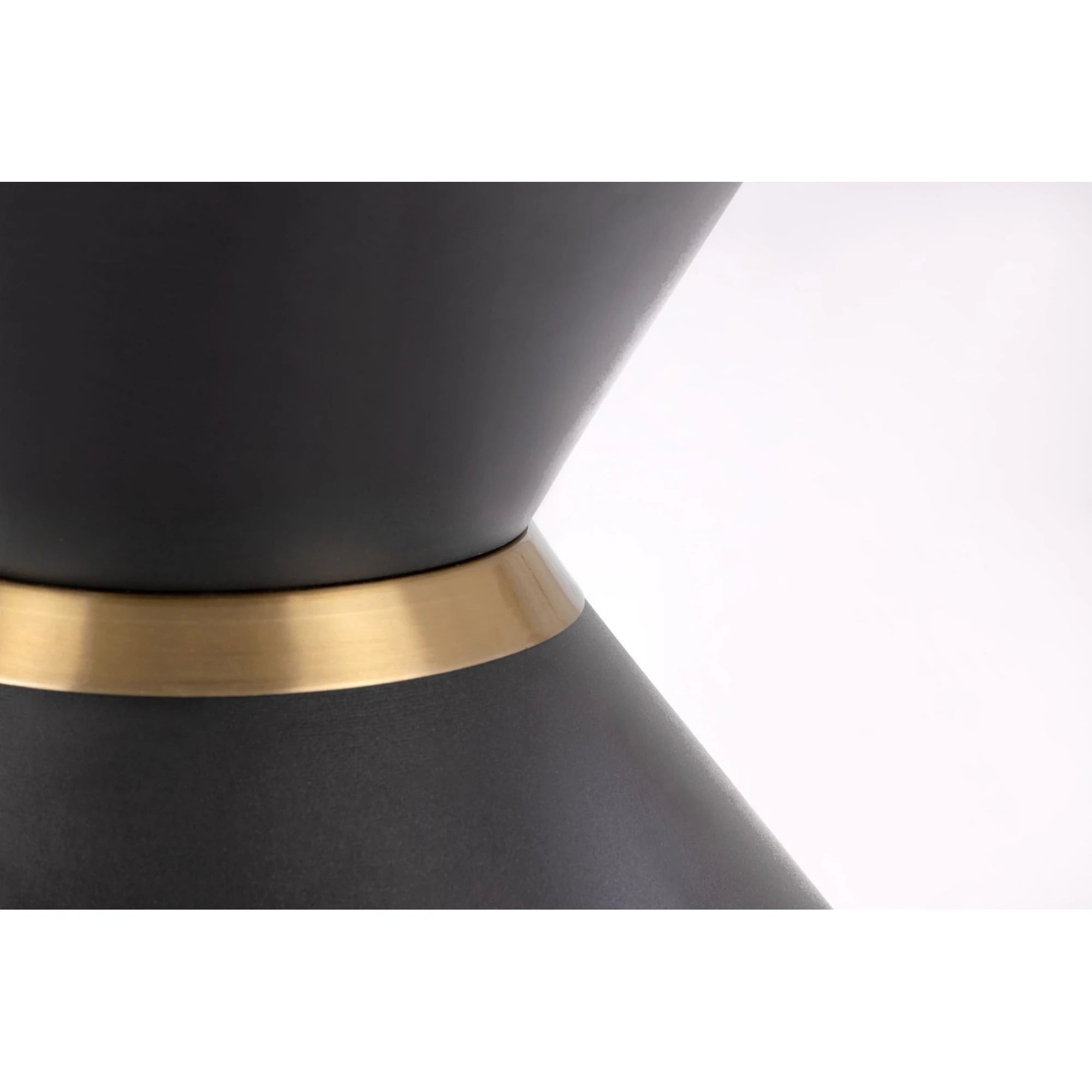 Masuta cafea GORETTI, alb cu efect de marmura/negru/auriu, otel, 80x80x42 cm