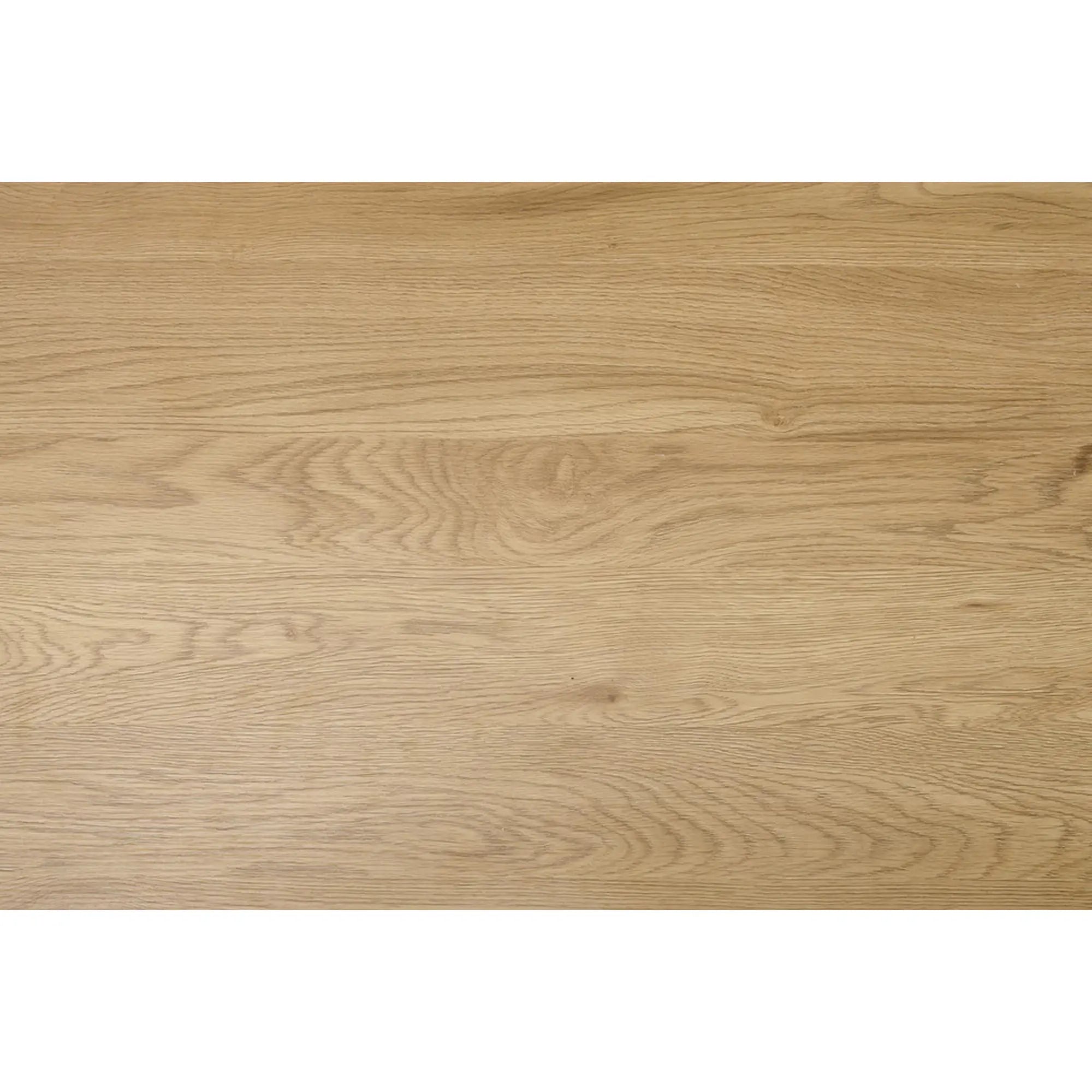 Birou B50, stejar/negru, PAL/metal, 95x48x76 cm