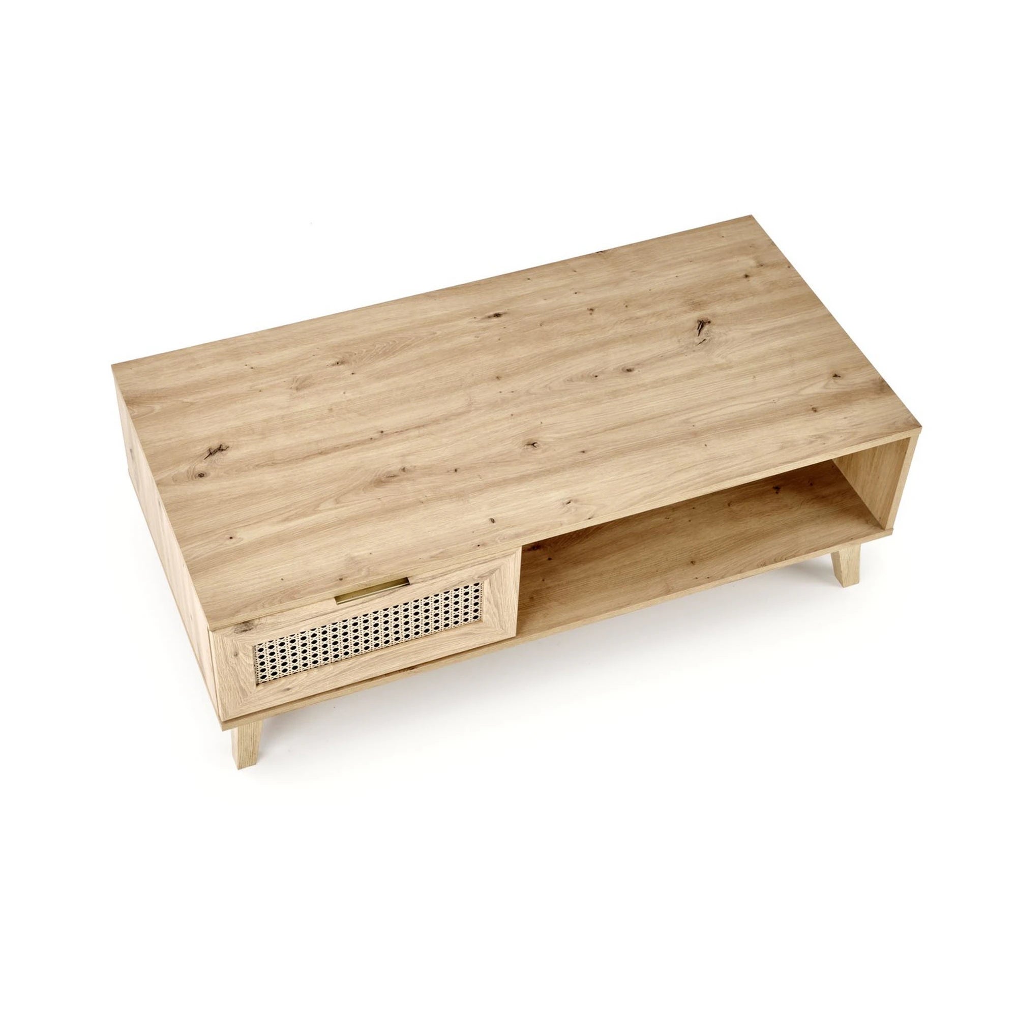 Masuta cafea BORNEO, stejar artisan, PAL laminat, 120x60x41 cm