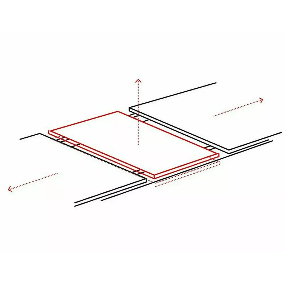 Masa moderna dining Westin SC, alb cu efect de marmura/negru, ceramica/metal/sticla 120/160X80X76 cm