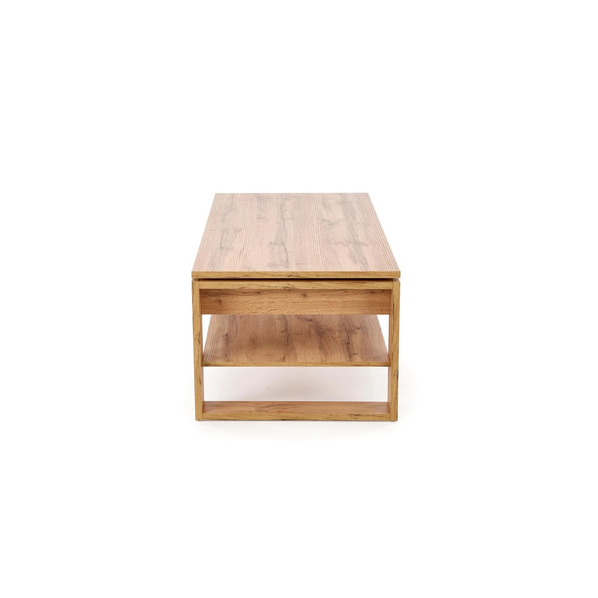 Masuta cafea BETTY, stejar artisan, PAL laminat, 120x65/92x50/72 cm