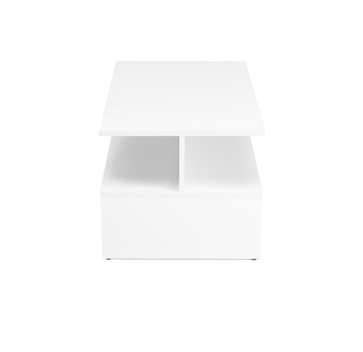 Masuta cafea IVA, alb, PAL laminat, 90x51x43 cm