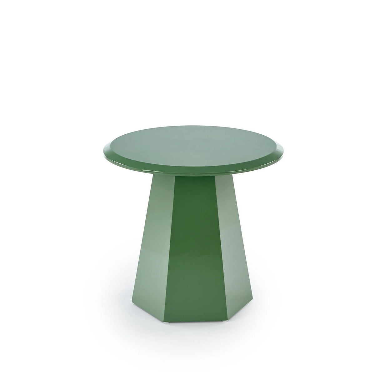 Masuta cafea LOCA, verde deschis, 50x47 cm