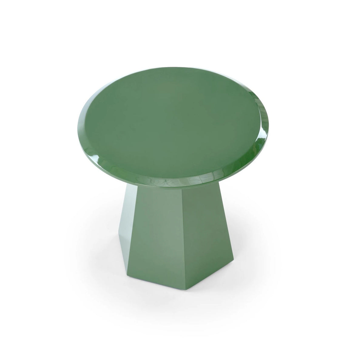 Masuta cafea LOCA, verde deschis, 50x47 cm