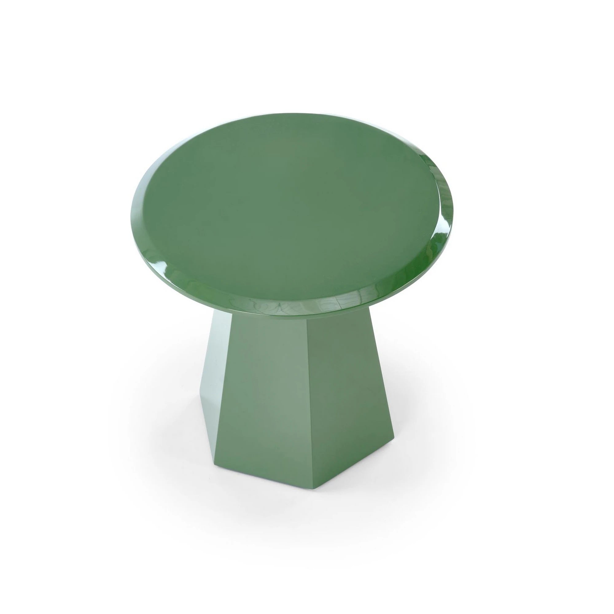 Masuta cafea LOCA, verde deschis, 50x47 cm