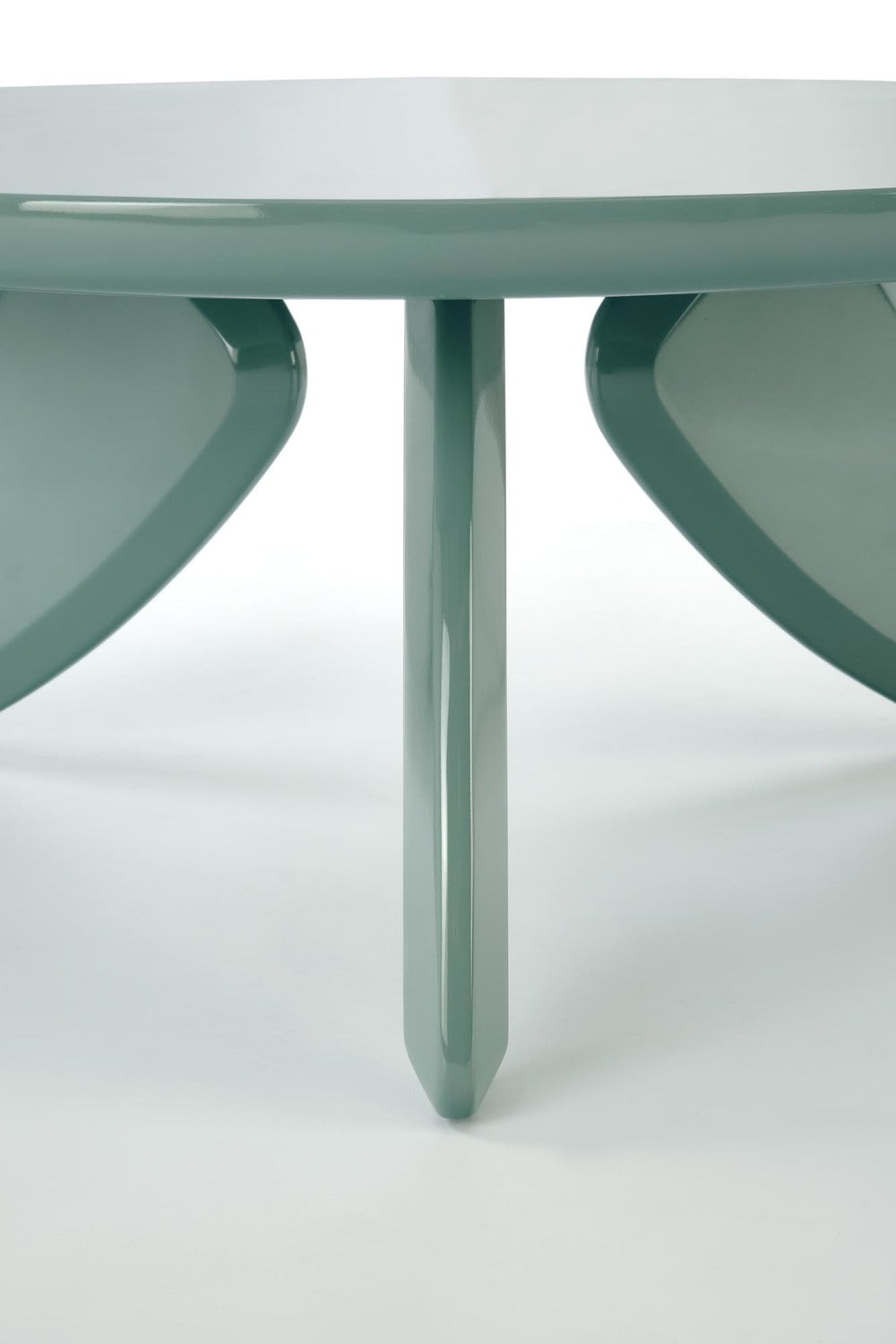 Masuta cafea SORAYA 2, albastru deschis, 80x36 cm