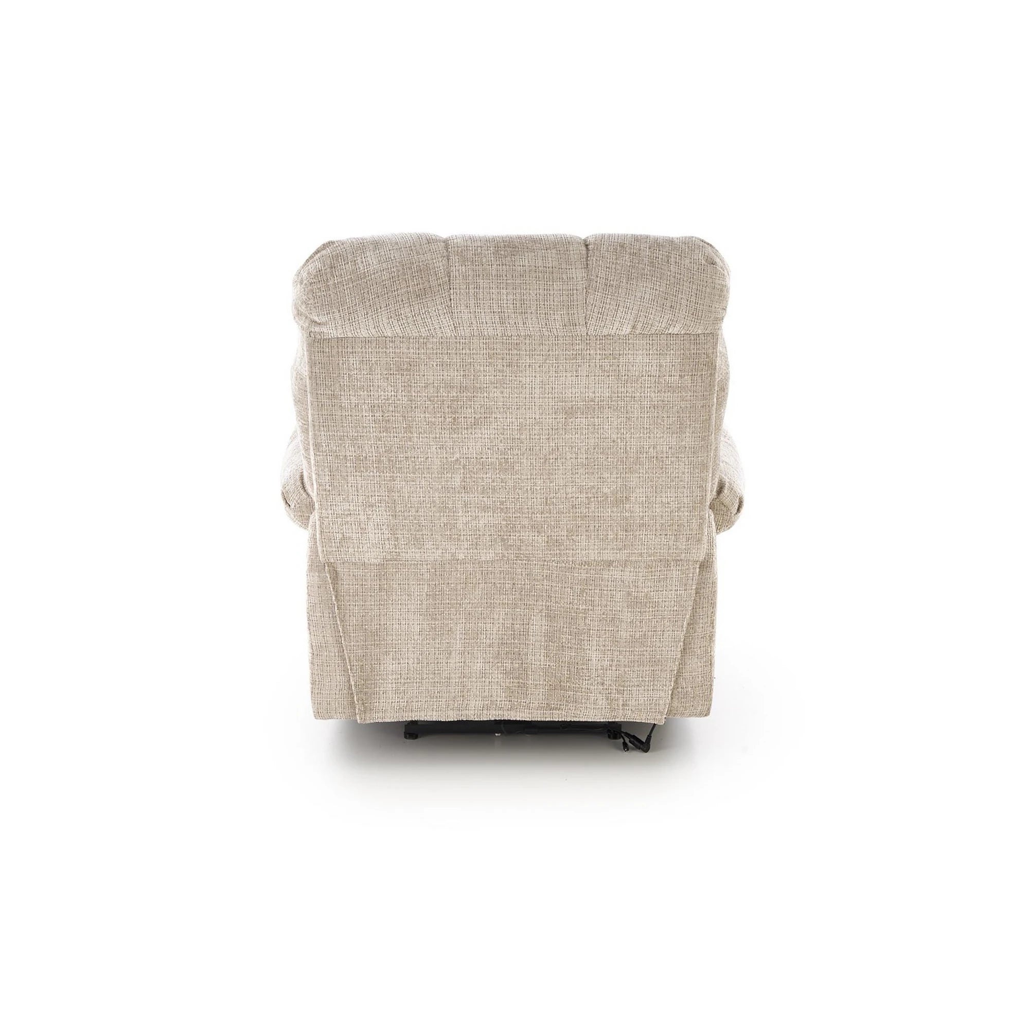 Fotoliu recliner AMORE, bej, stofa, 105x100x86 cm
