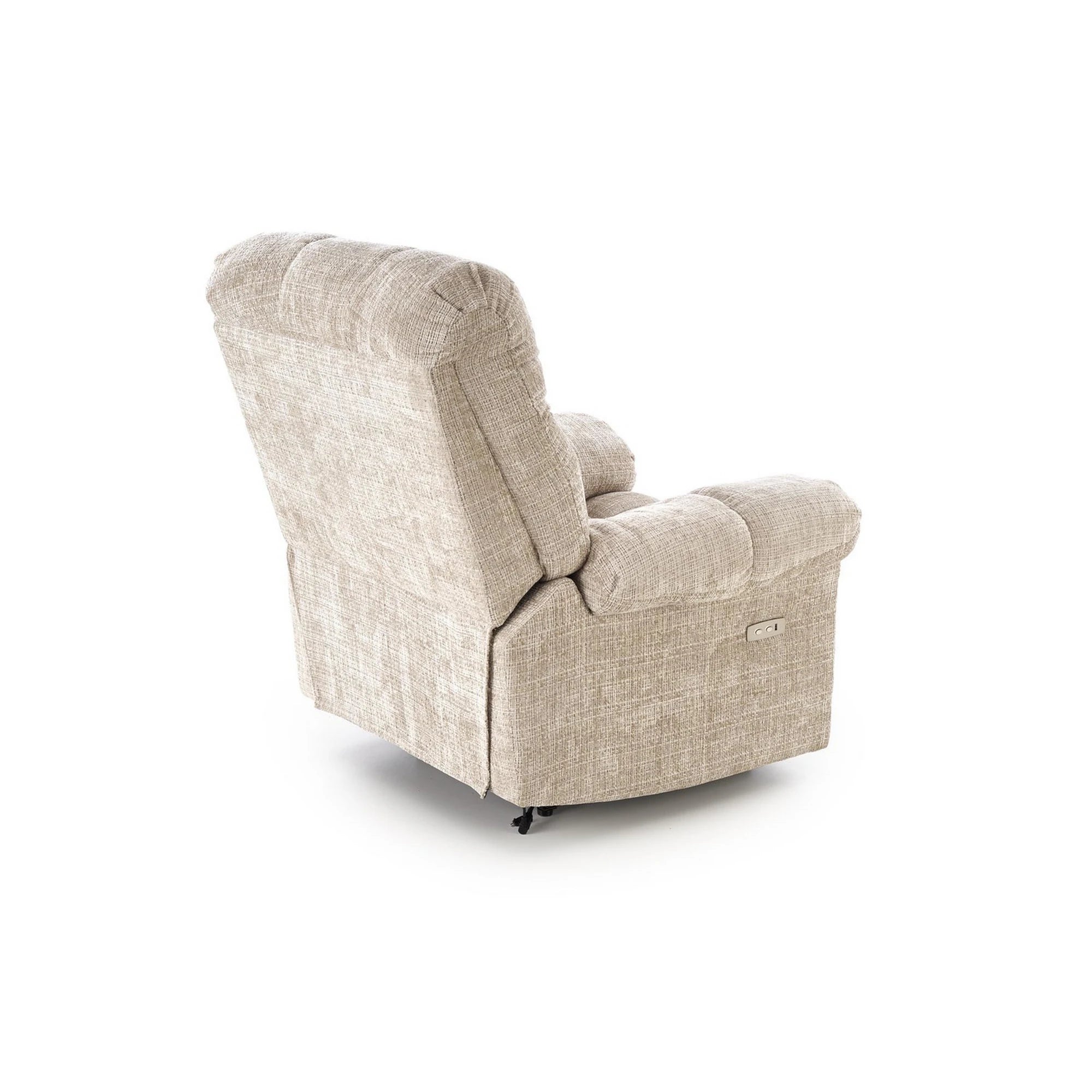 Fotoliu recliner AMORE, bej, stofa, 105x100x86 cm