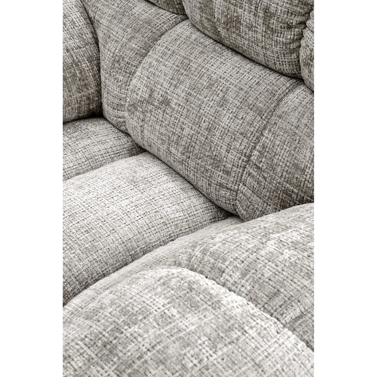 Fotoliu recliner AMORE, gri, stofa, 105x100x86 cm