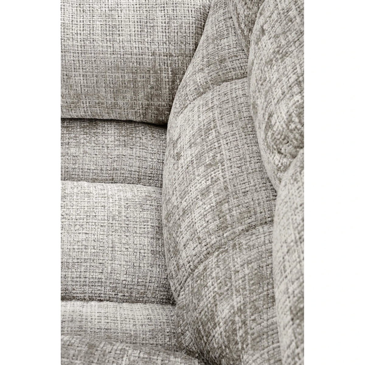 Fotoliu recliner AMORE, gri, stofa, 105x100x86 cm
