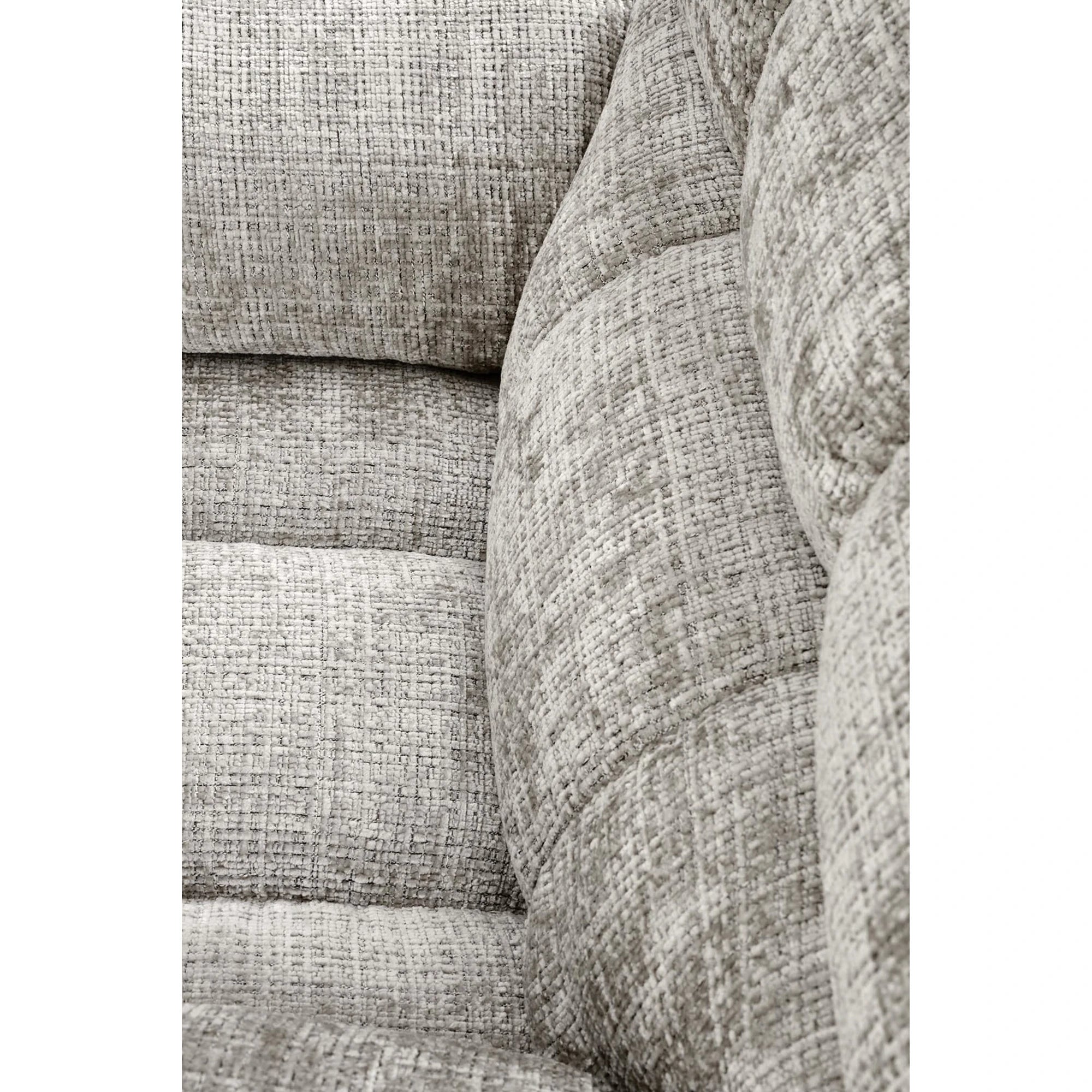 Fotoliu recliner AMORE, gri, stofa, 105x100x86 cm