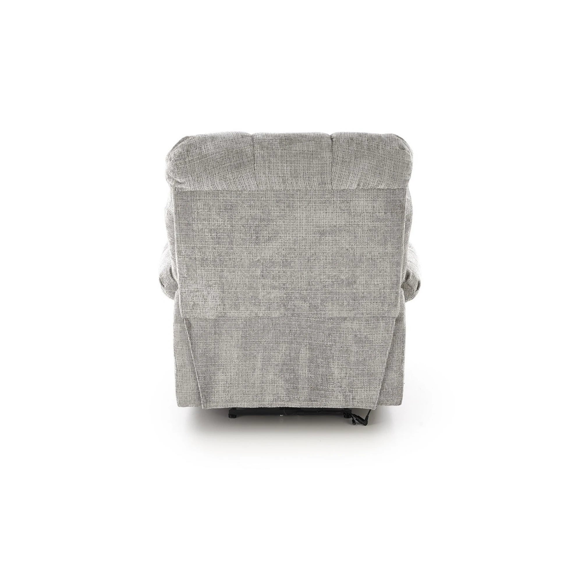 Fotoliu recliner AMORE, gri, stofa, 105x100x86 cm