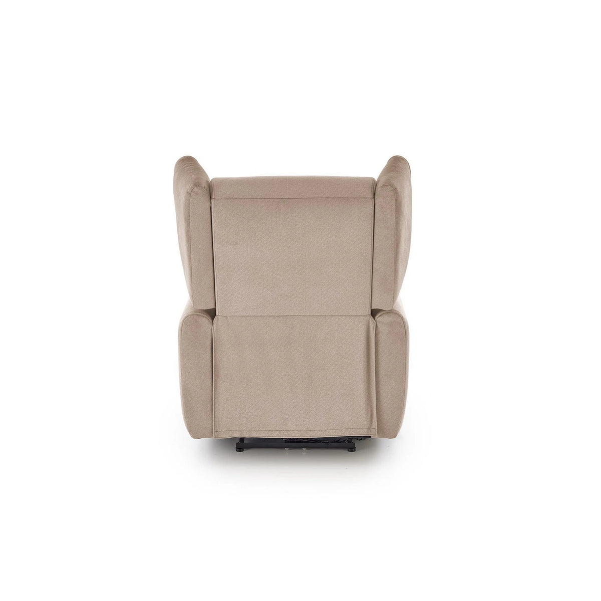 Fotoliu recliner GELATO, bej, stofa clasica, 83x91/161x95/109 cm