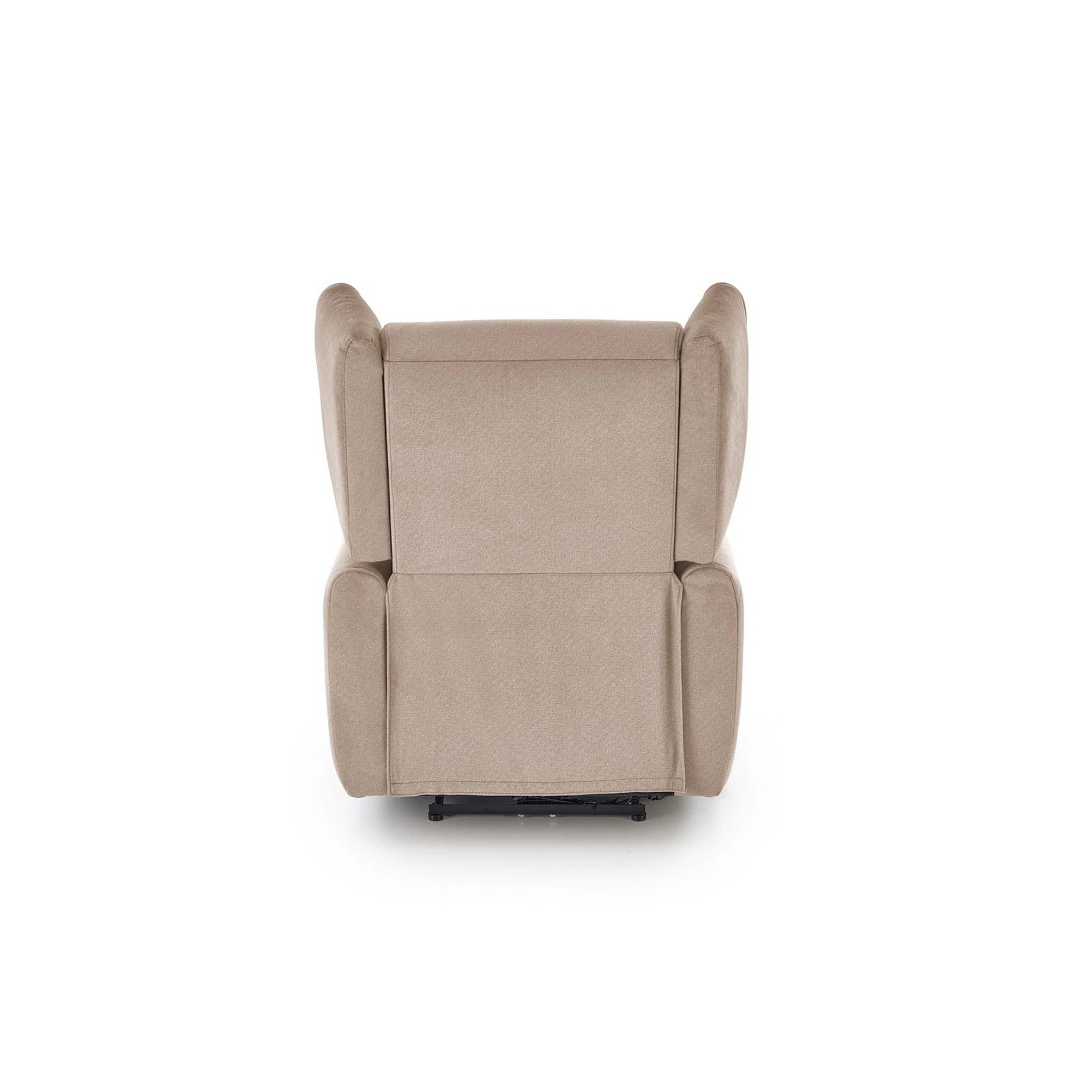 Fotoliu recliner GELATO, bej, stofa clasica, 83x91/161x95/109 cm