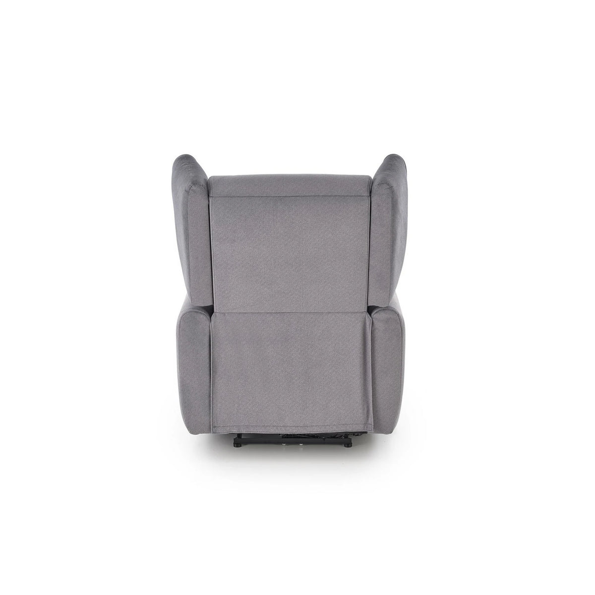 Fotoliu recliner GELATO, gri, stofa clasica, 83x91/161x95/109 cm