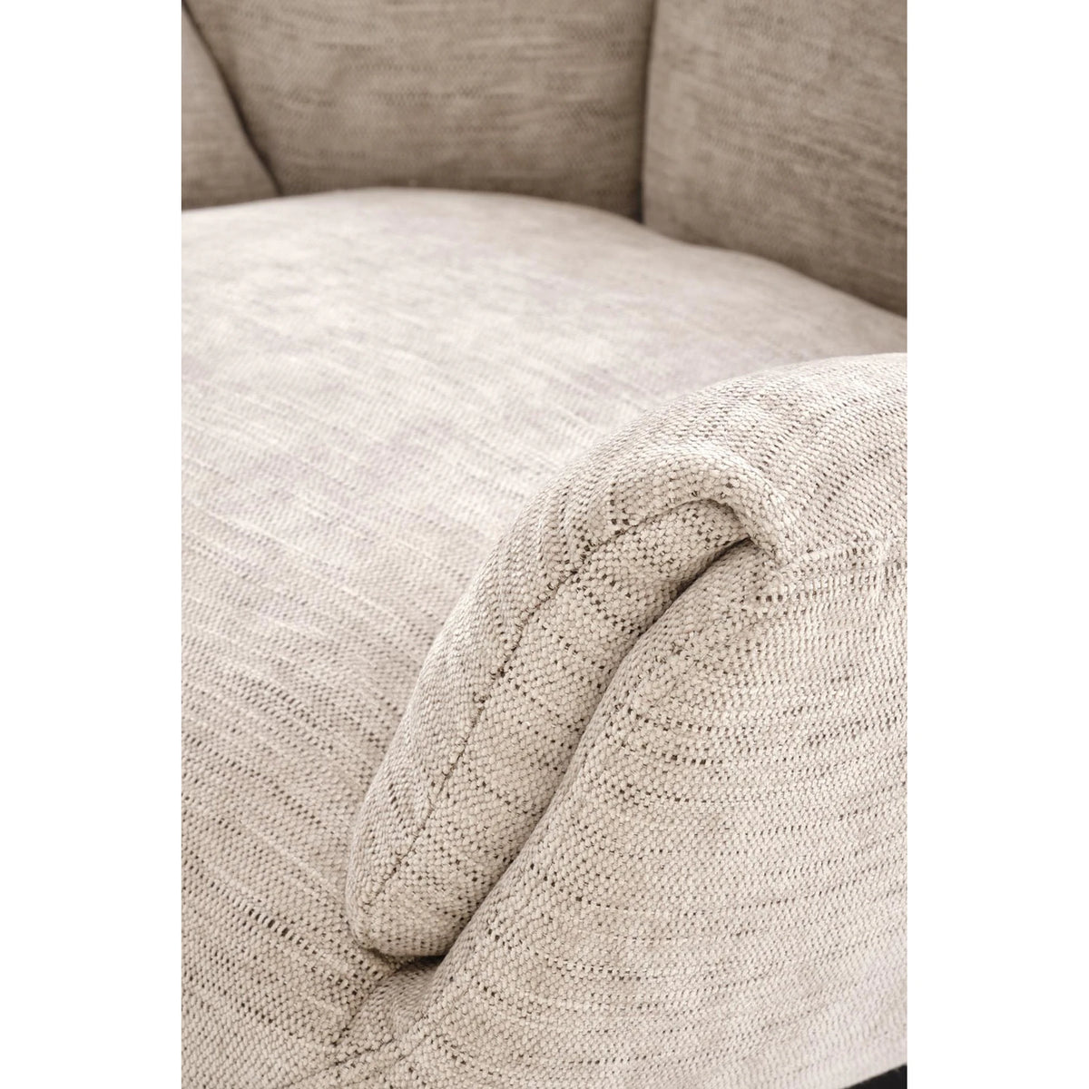 Fotoliu pentru living ORINOKO, stofa clasica bej - Odin 28, 72x79x87 cm