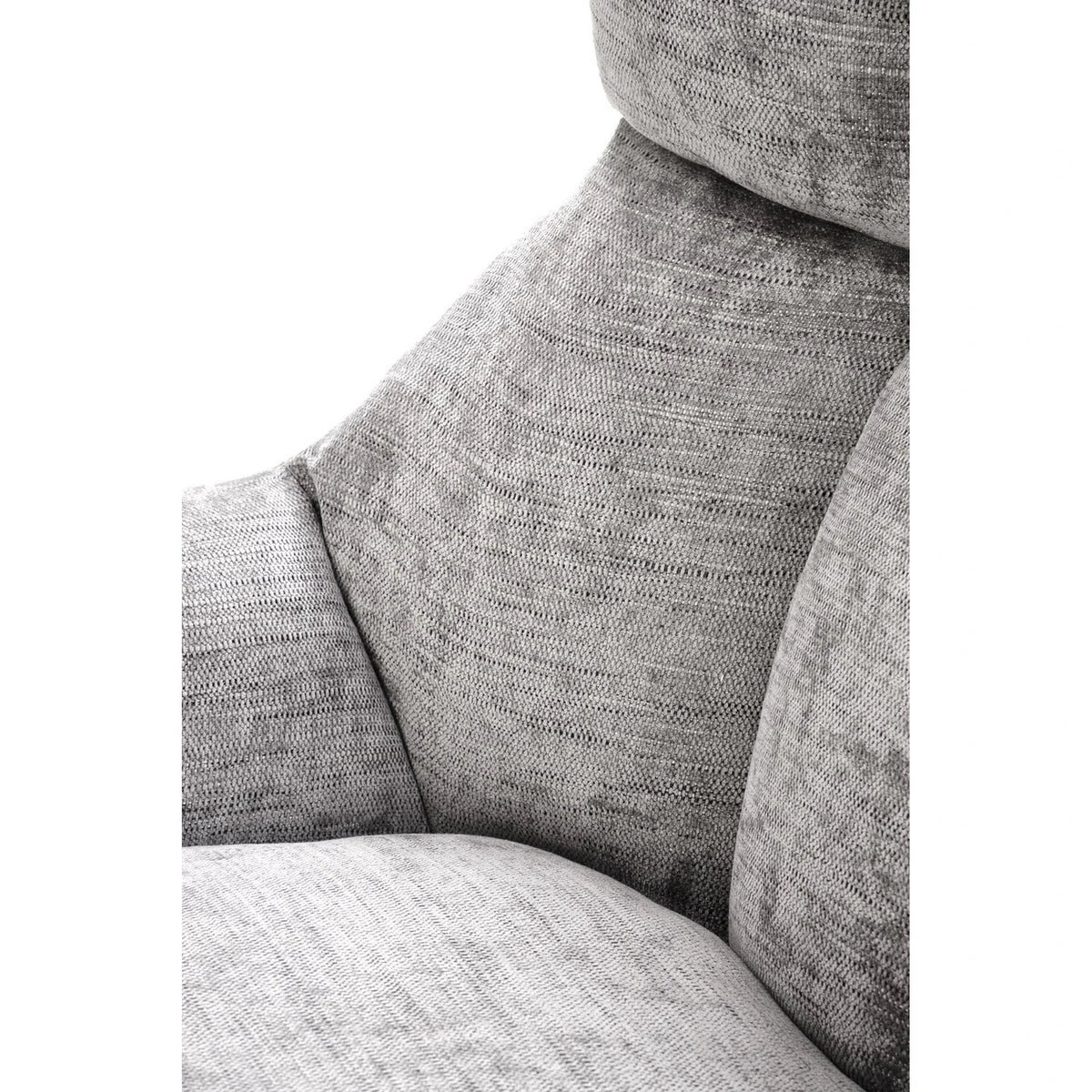 Fotoliu ORINOKO, stofa clasica gri - Odin 15, 72x79x87 cm