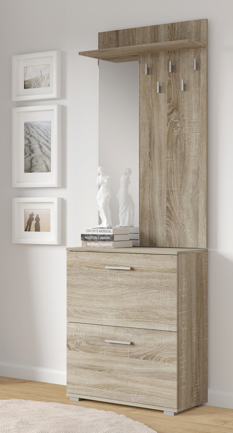 Pantofar LIMA ST3, stejar sonoma, PAL laminat, 70x32x82 cm
