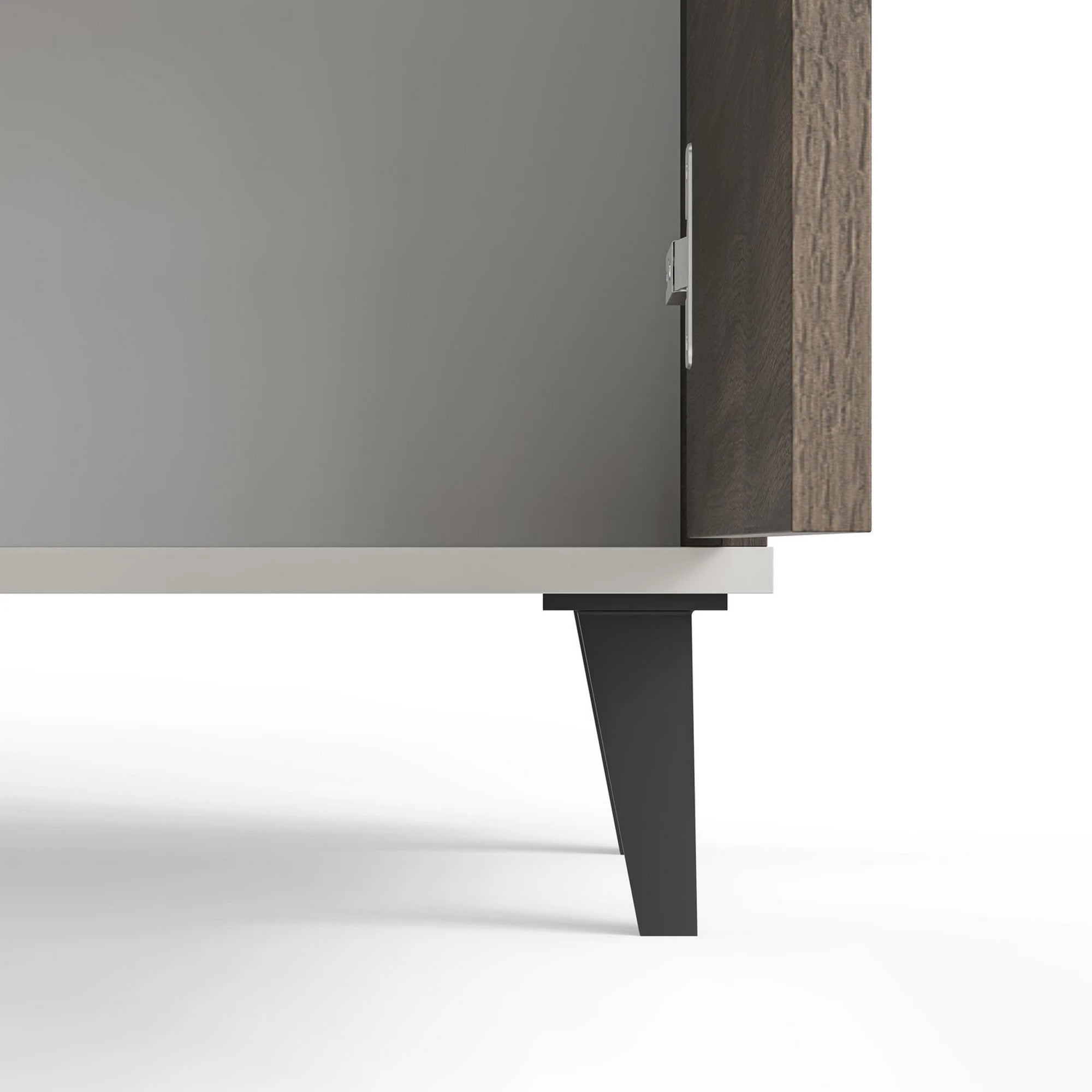 Comoda RANDOM 2 KM-1, casmir/nuc, PAL furniruit, 160x40x82 cm