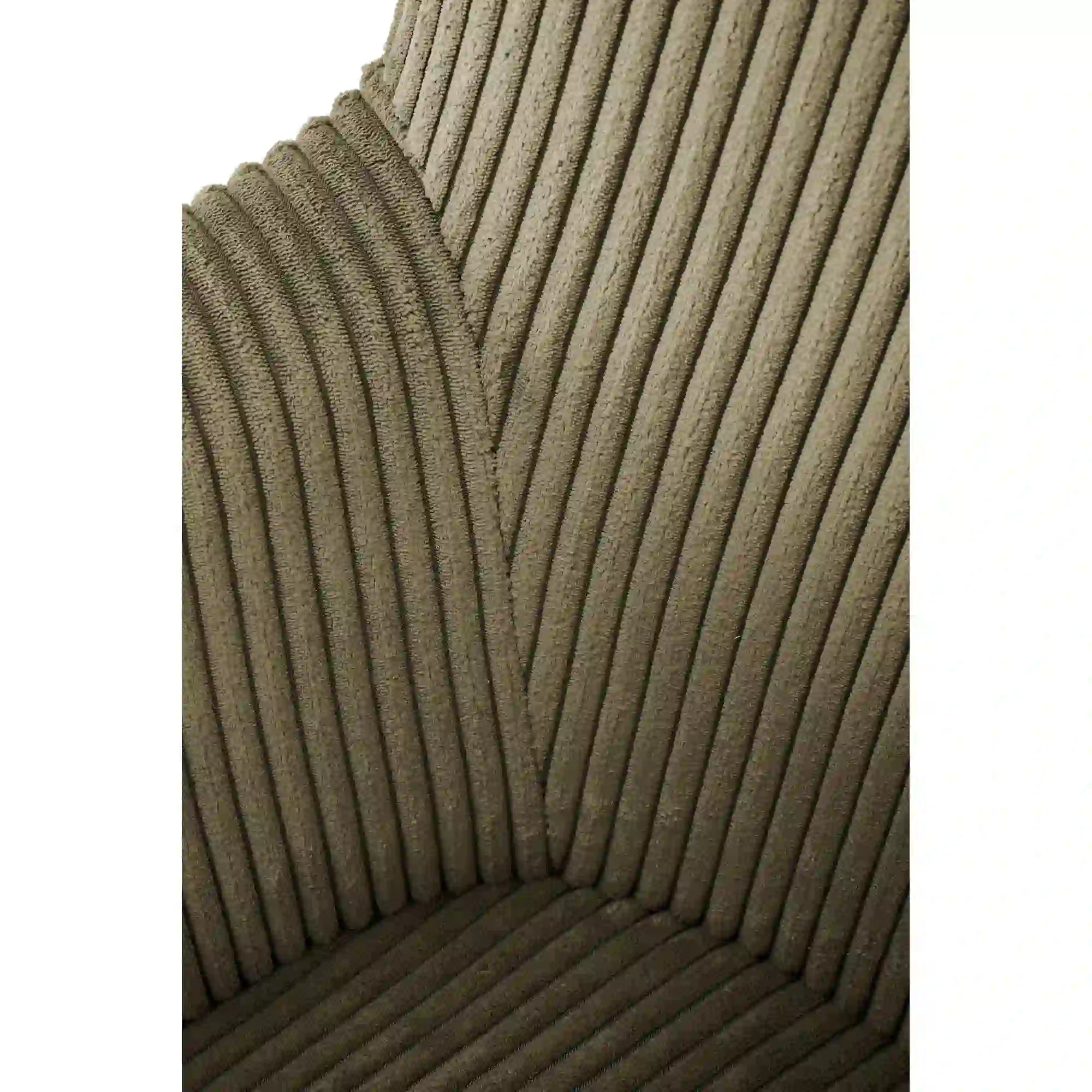 Fotoliu AMARO, stofa catifelata verde olive - Hyper 75, 70x80x97 cm