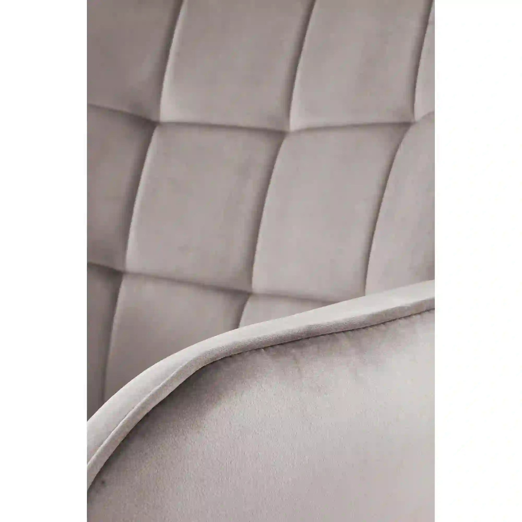 Fotoliu CASTEL, stofa catifelata gri - Bluvel 14, 71x79x97 cm